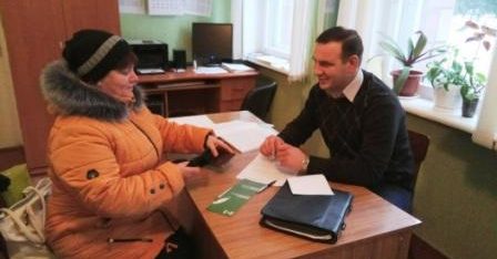Виїзний прийом  в с. Очеретувате