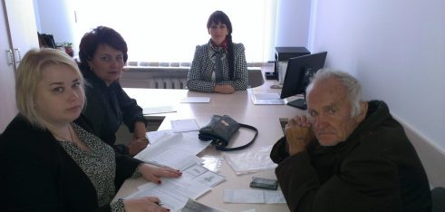 Виїзний прийом громадян Володимир-Волинського місцевого центру з надання БВПД
