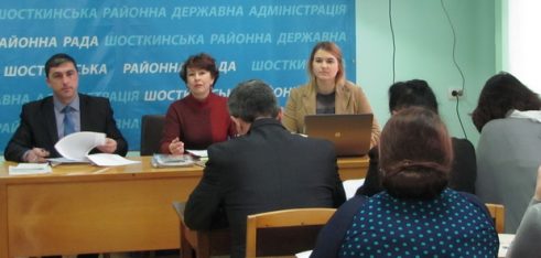 В м. Шостка  відбулося засідання у форматі «круглого столу» на тему « Розроблення карти з протидії торгівлі людьми в Сумській області»