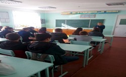 Лекція для учнів Івановецької школи