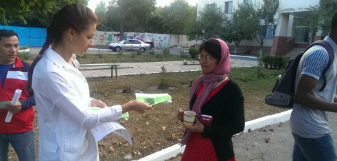 На території Пункту тимчасового розміщення біженців у м. Одесі іноземці та особи без громадянства отримали від працівників одеських місцевих центрів з надання безоплатної вторинної правової допомоги інформацію про безкоштовну правову допомогу та доступ до